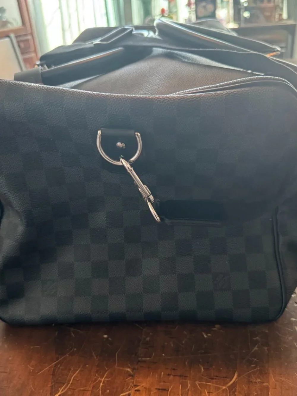 Louis Vuitton Roadster 50 Damier Graphite Weekender Travel Bag